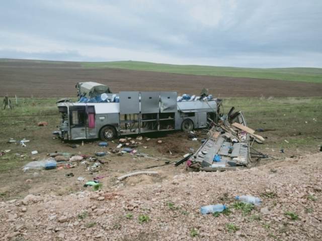 В Казахстане случилось жуткое ДТП с автобусом: 11 погибших, десятки раненых