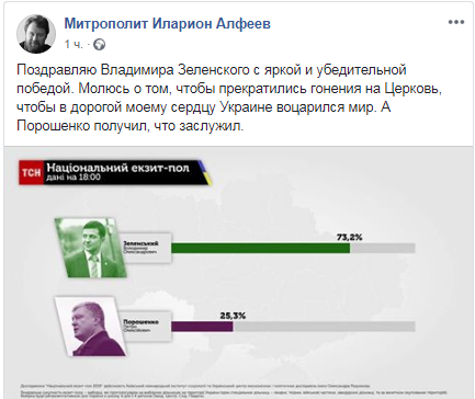  Зеленський перемагає: з'явилася перша реакція Росії на вибори в Україні