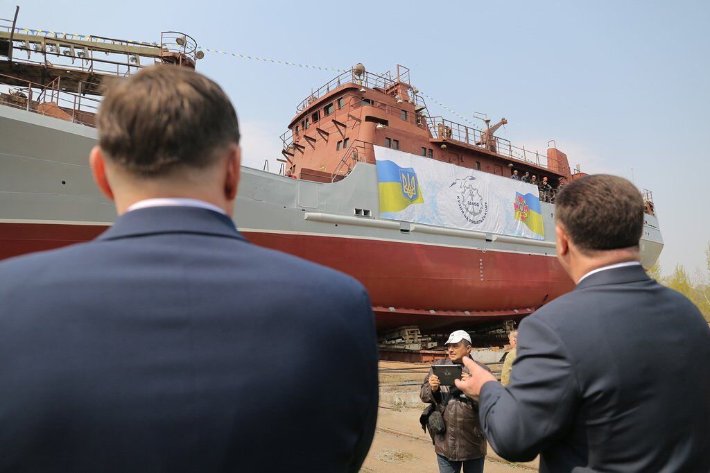 ВМС Украины получили уникальный разведкорабль: впечатляющие фото и видео