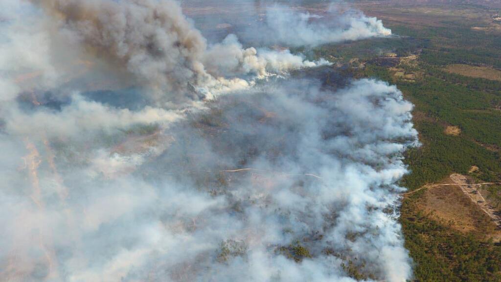 Пожар из Беларуси подобрался к Украине