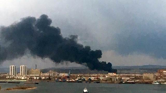 У Росії спалахнув відомий ракетний завод: перші відео з місця НП