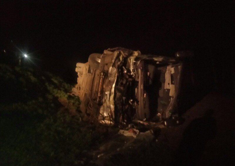 У Росії розбився автобус з українцями: з'явилися фото