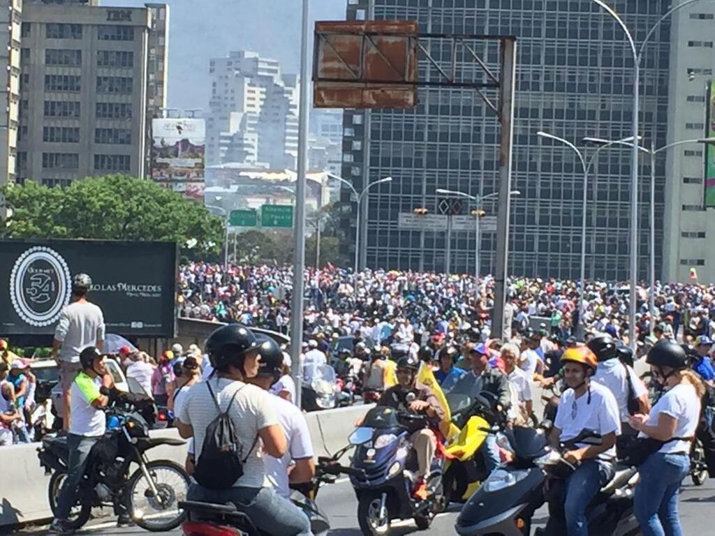 Протест в Каракасе