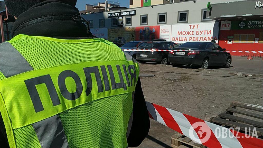 Помилка диверсанта: на відео потрапив момент вибуху авто розвідника у Києві