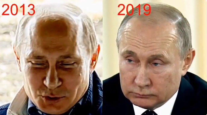 Путин до и после пластики
