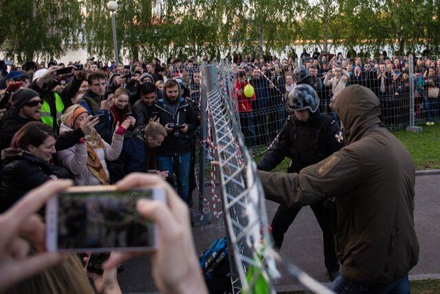 Протесты в Екатеренбурге