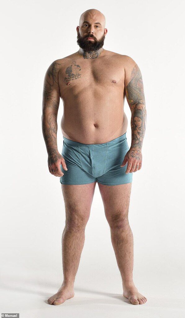 Чоловіки із нестандартними тілами знялися напівоголеними: що вийшло