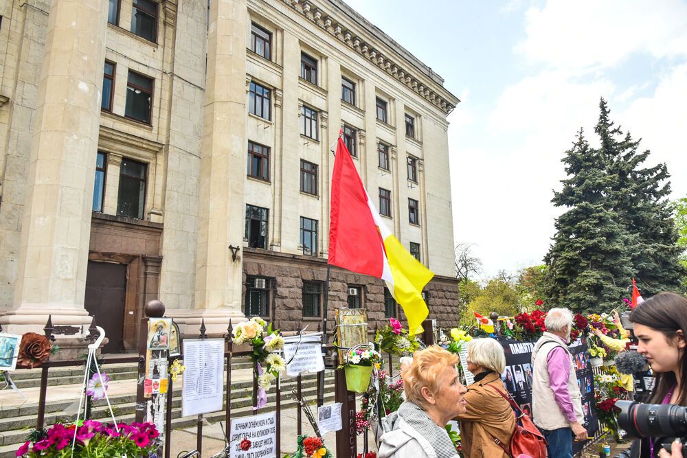 Годовщина трагедии 2 мая в Одессе