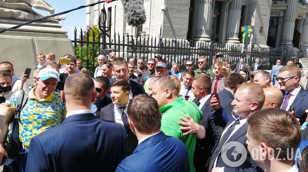 Зеленский пришел в Администрацию президента: подробности и фото