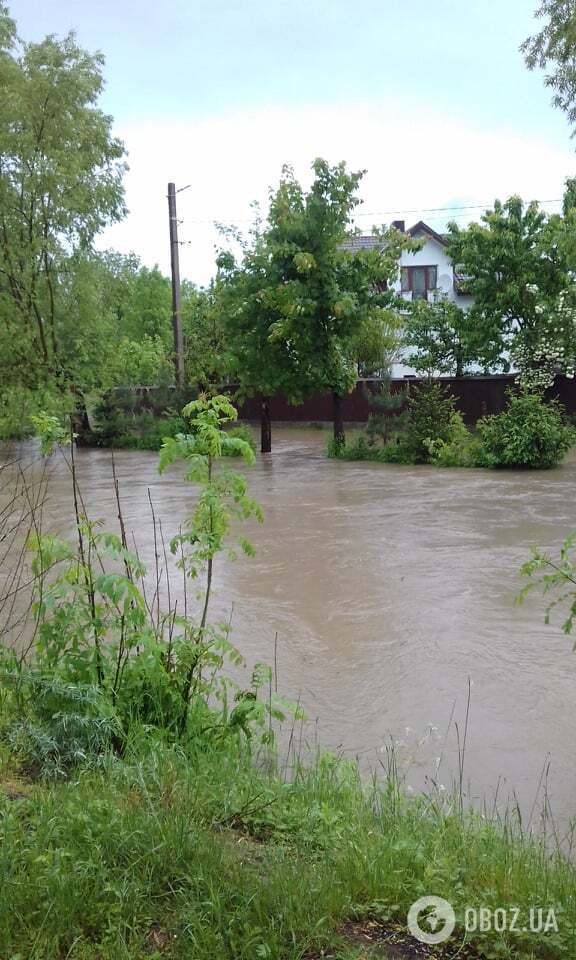 Село Стриганці Тисменицького району пішло під воду