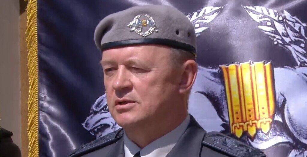 Ігор Луньов на церемонії представлення ЗСУ новому головнокомандувачу