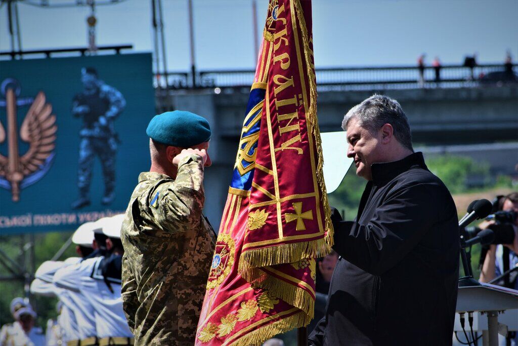 Указ "О Дне морской пехоты Украины" был подписан в 2018 году