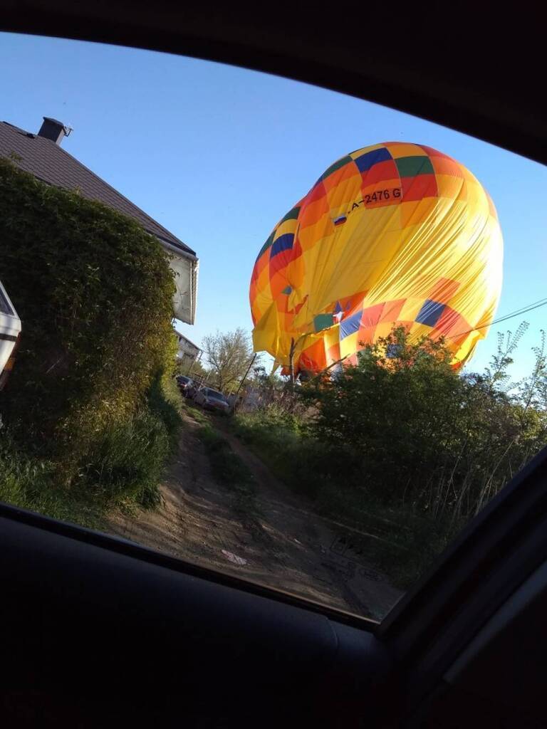 У Криму впала повітряна куля з дитиною