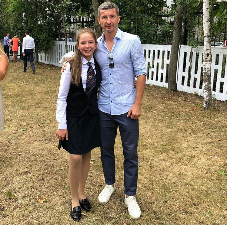 Евгений Алдонин с дочерью Верой