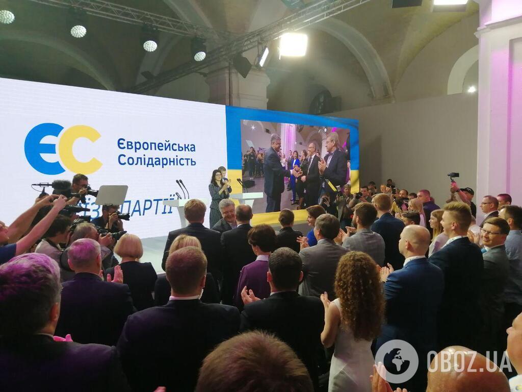 Порошенко возглавил партию Европейская солидарность