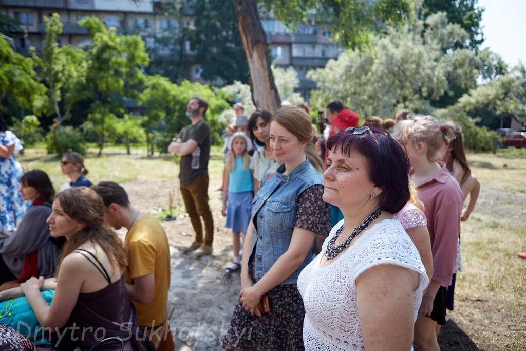 Эко-площадка в в 195-й школе Киева