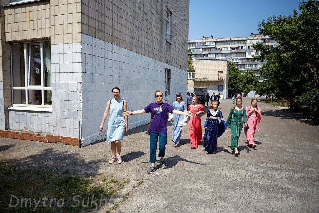 Эко-площадка в в 195-й школе Киева