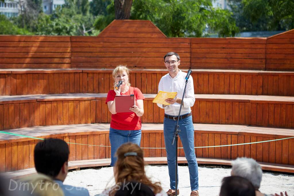 Эко-площадка в в 195-й школе Киева