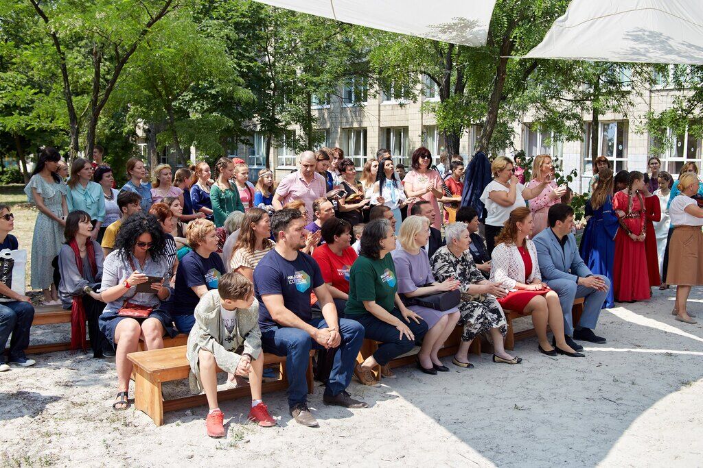 Эко-площадка в в 195-й школе Киева