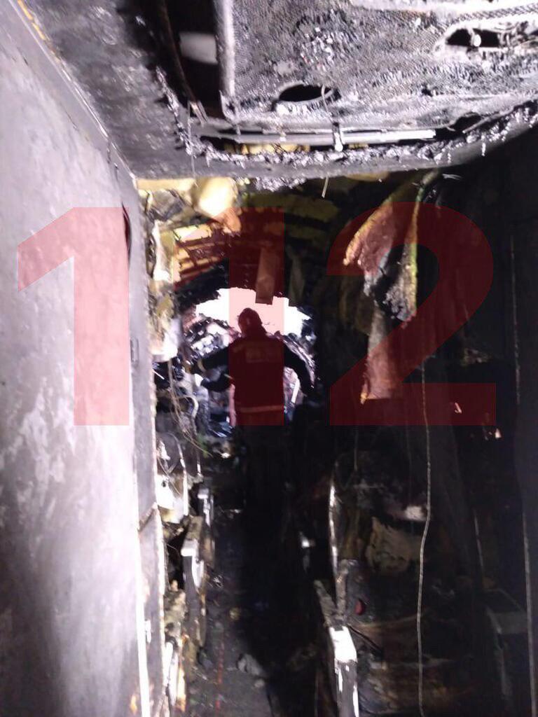 Настоящий ад! Опубликованы фото и видео со сгоревшего под Москвой самолета с людьми