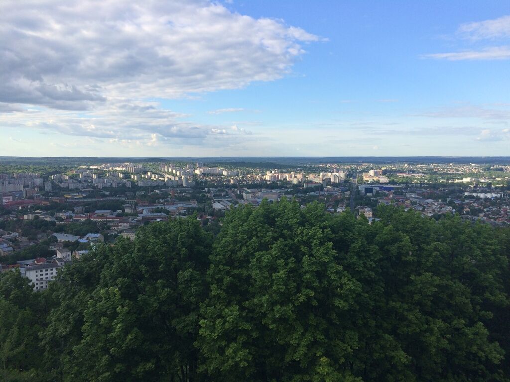 Высокий Замок - самая высокая вершина Львова