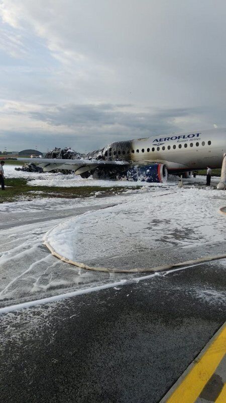 "Проект Путіна": що не так зі згорілим літаком Superjet у "Шереметьєво"