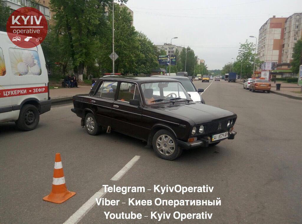 Під Києвом п'яний полковник влаштував ДТП: фото винуватця