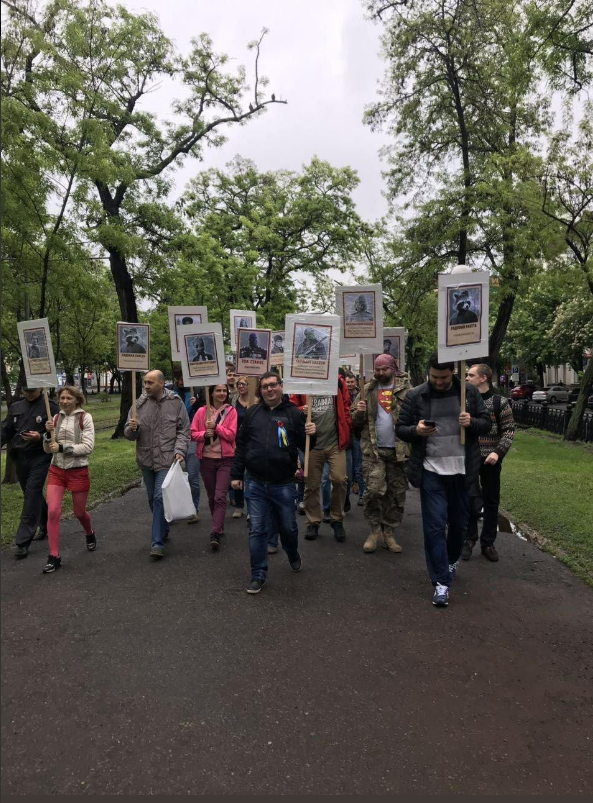 Рядова Гамора: в Україні відповіли пропагандистській акції Росії "Безсмертним Грутом"