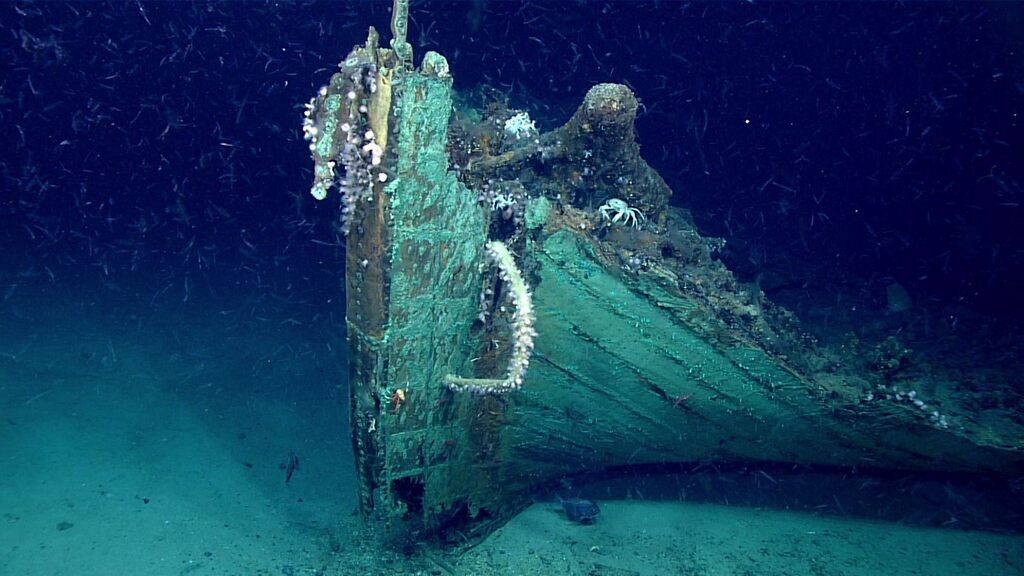 На дне Мексиканского залива нашли "корабль-призрак"