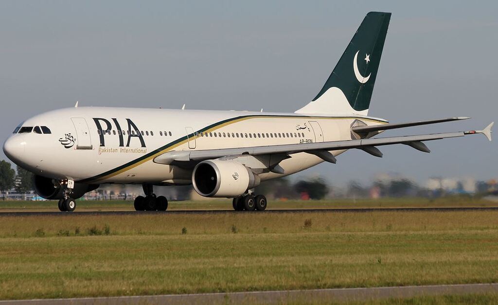 Самолет Pakistan International Airlines