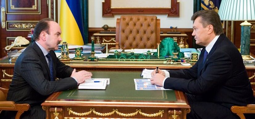 Михаил Цымбалюк и Виктор Янукович