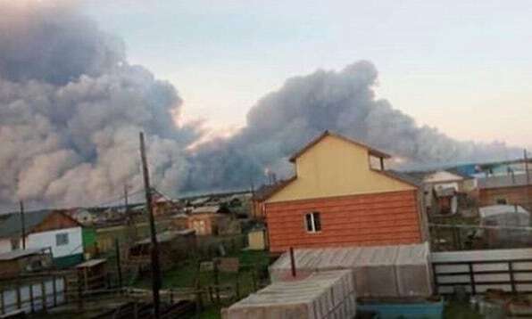 Пожежі в Росії