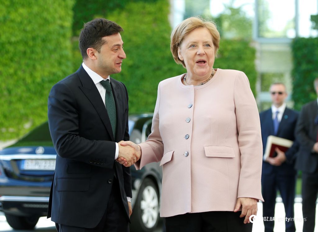 Зустріч Зеленського і Меркель