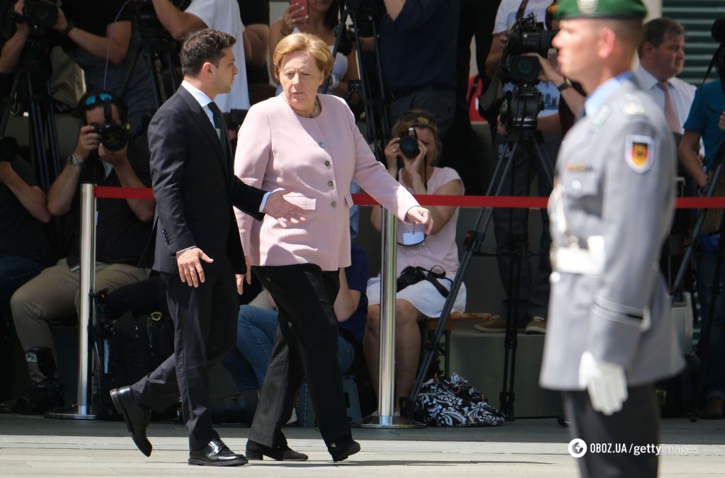 Зустріч Зеленського і Меркель
