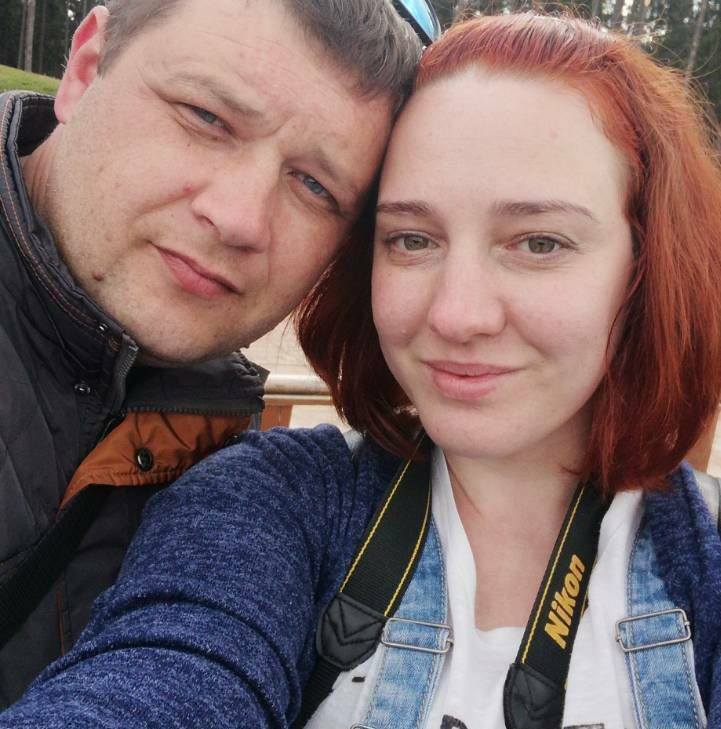 Дмитрий с женой