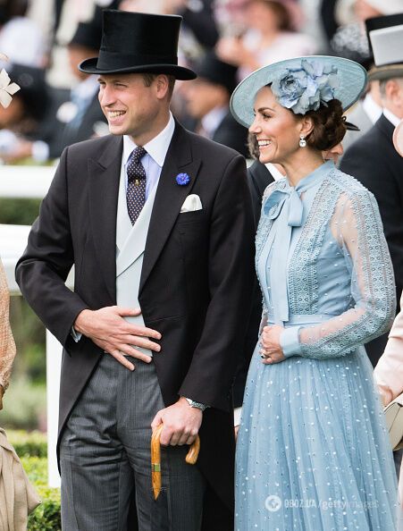 Принц Уильям и Кейт Миддлтон на скачках Royal Askot