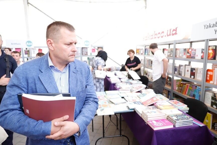 Борис Филатов на фестивале Book Space