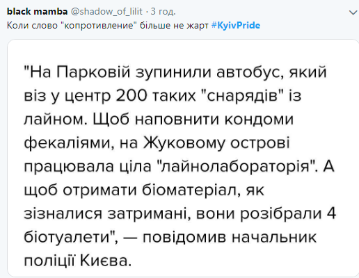 "Г*вно дырявой ложкой собирали": в сети бурно обсуждают Марш равенства в Киеве