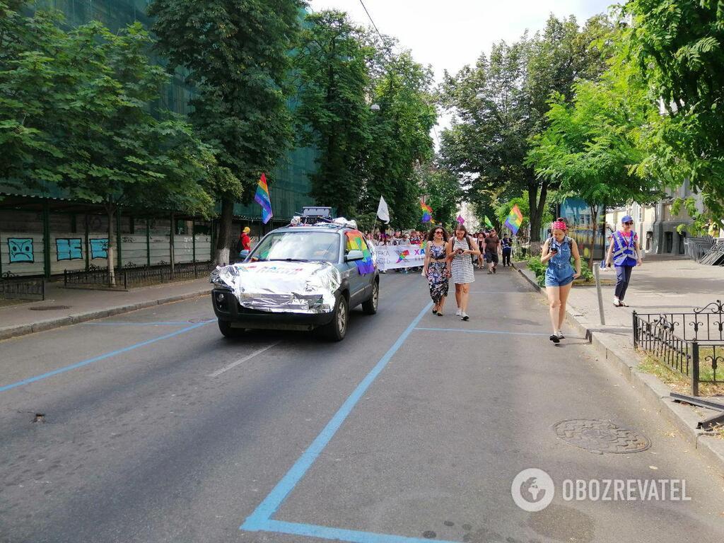 Марш ЛГБТ в Киеве