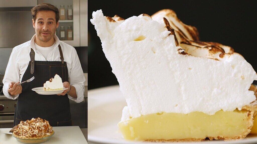 Как приготовить безупречный лимонный пирог: рецепт с видео