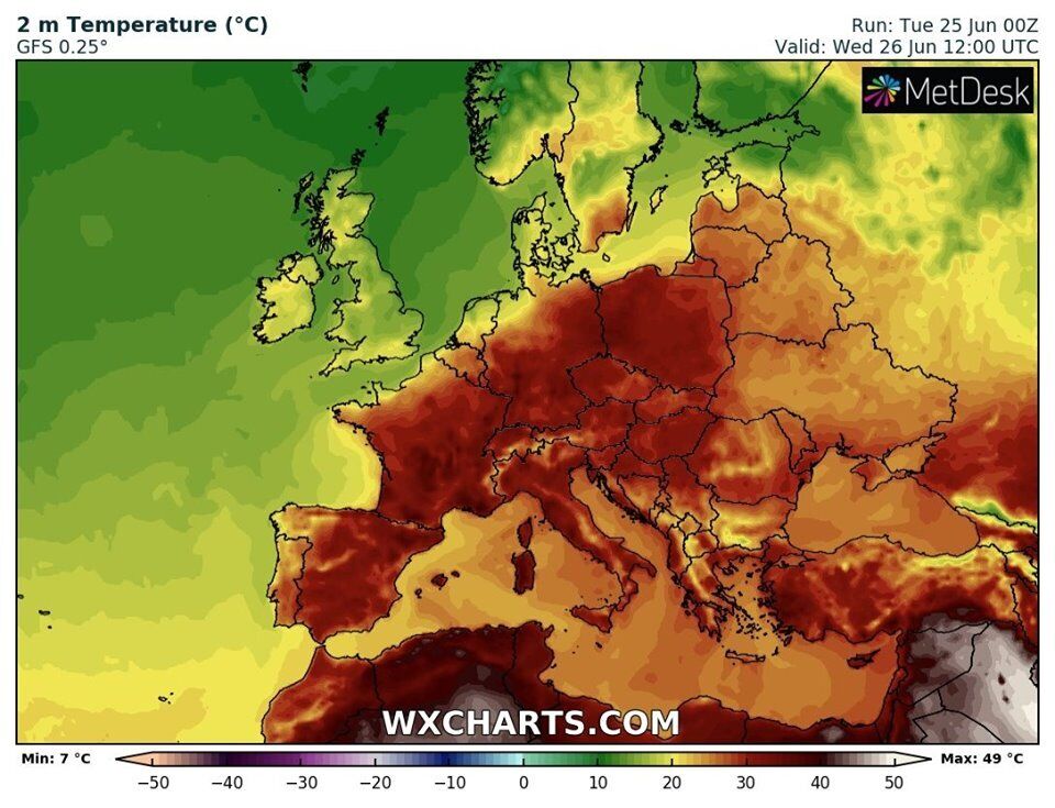 Жара спадает: синоптик уточнила прогноз по Украине