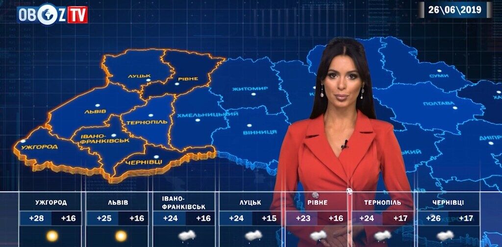 В Україну йдуть літні зливи: прогноз погоди на 26 червня від ObozTV