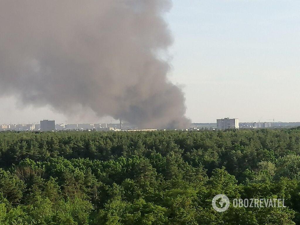 Пожежа в Києві