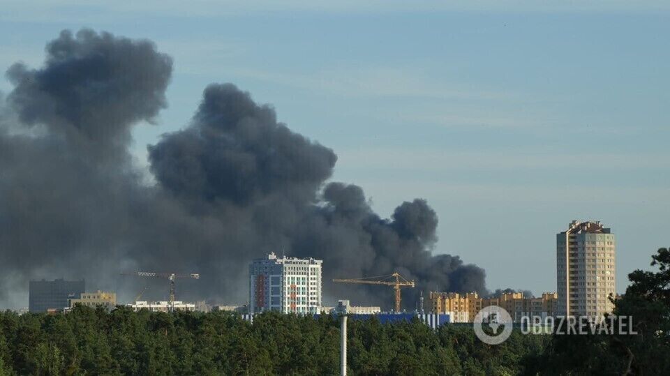 Жителів Києва попередили про загрозу забруднення повітря через пожежі