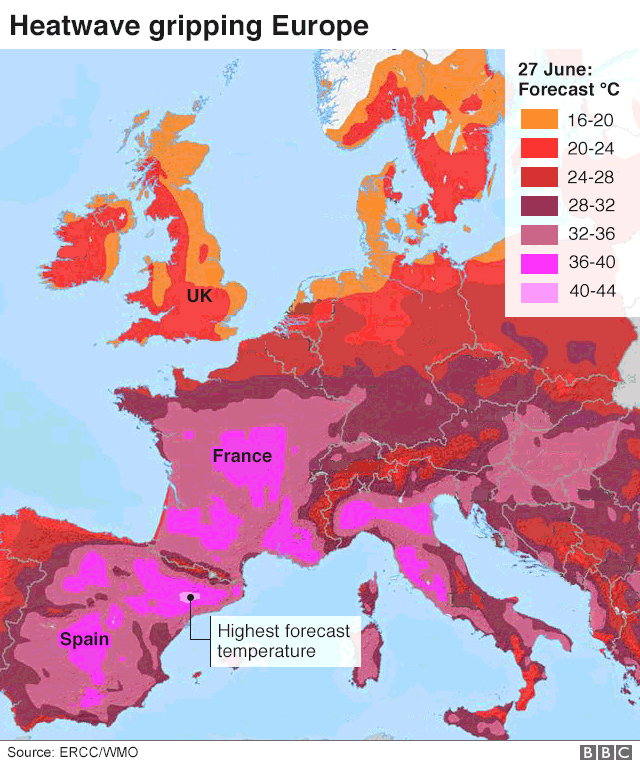 Іспанія у вогні, у Франції +45: Європу накрила смертельна аномальна спека