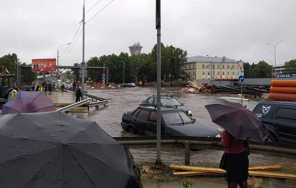 Потоп в Шереметьево