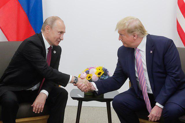 Владимир Путин и Дональд Трамп
