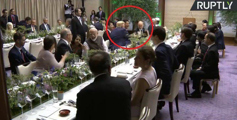 Пил только свое: Путина уличили в паранойе на G20 в Японии. Видео