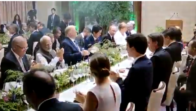 Пив лише своє: Путіна викрили в параної на G20 в Японії. Відео