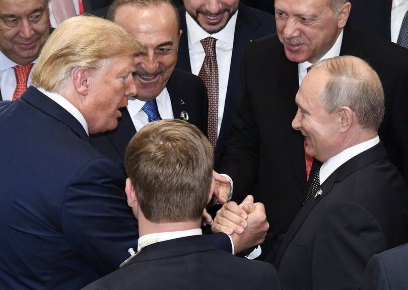 Трамп і Путін на G20